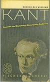 Kant: Auswahl Und Einleitung: Hans-georg Gadamer