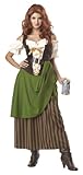 California Costumes Tavern Maiden Adult Costume