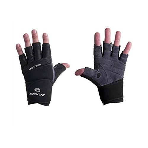 Bionic Mens Wrist Wrap Fitness Gloves