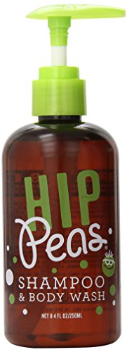 Hip Peas Shampoo and Body Wash, 8.4 Ounce