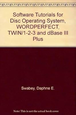 Software tutorials for DOS, WordPerfect, TWIN/Lotus 1-2-3, and dBase III PLUS