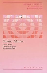 Single Skill: Subject Matter: Reading Level 7/g by Pauk