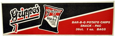 Grippo's BBQ Potato Chips (36 - 1oz Bags)