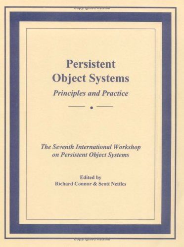 Persistent Object Systems 7 (POS-7) by Richard Conner