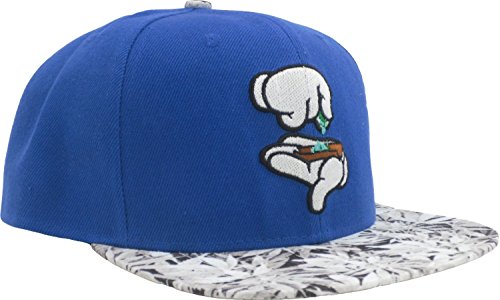 YOXO Rolling Hand Letter White Widow Snapback Cap Hat Men and Women Baseball Cap