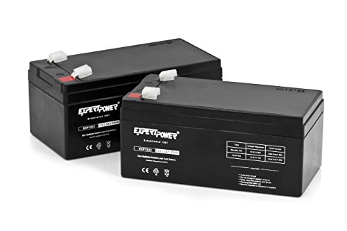 ExpertPower 12v 3.3ah Rechargeable Sealed Lead Acid Battery || replaces APC Back UPS ES 350 RBC35 WP3-12 BP3-12 BP3.6-12 CF12V2.6 CFM12V3 CP1232