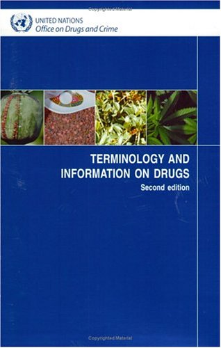 Terminology and Information on Drugs by unknown author