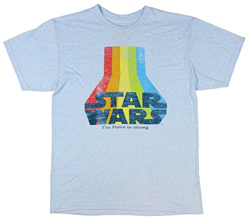 Star Wars The Force Is Strong Vintage Logo Graphic T-Shirt