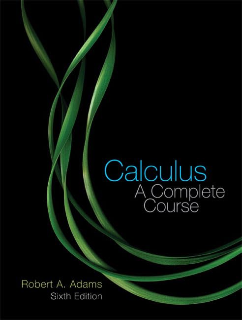 Calculus by Robert A. Adams