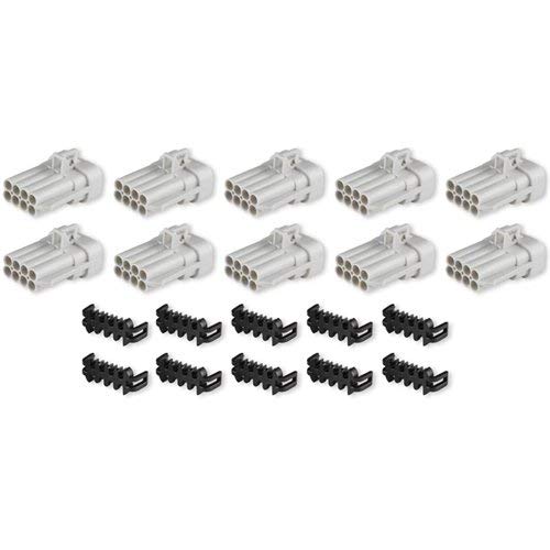 Algopix Similar Product 16 - Holley 570-308 Metripk,8 Cavity,Male,Gry