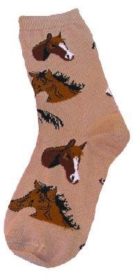 Horse Heads Socks