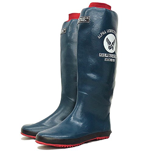 ALPHA社 #AF-2000 パッカブル レインブーツLL0051ネイビー