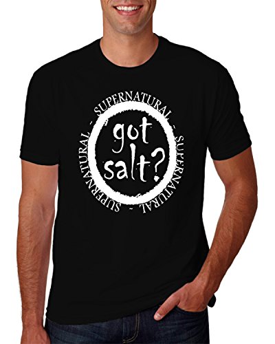 Hot Ass Tees Adult Unisex GOT SALT? SUPERNATURAL FUNNY T-Shirt