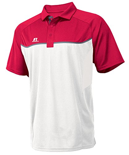 Russell Athletic Men's Colorblock Gameday Polo