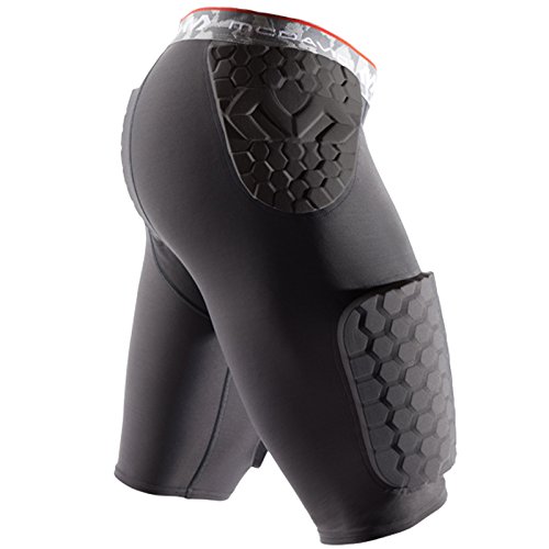 McDavid 737 Hex Thudd Compression Shorts - Charcoal