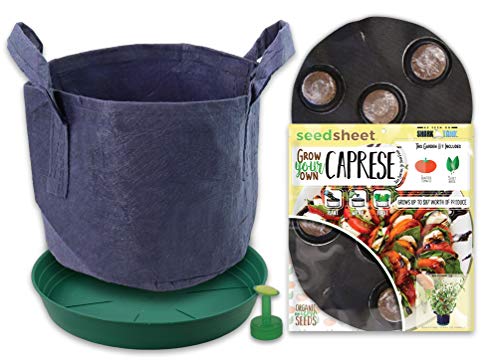 Algopix Similar Product 9 - Seedsheet Grow Your Own Caprese