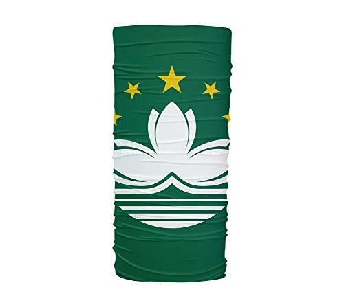 

Macau Flag Multifunctional UV Protection Headband