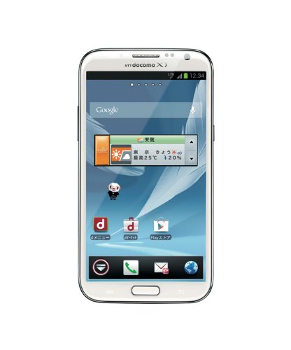 GALAXY+Note+II+SC-02E+docomo+[Marble+White]