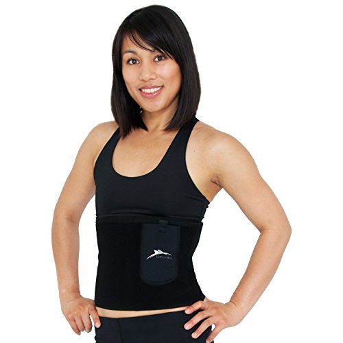 Delfin Spa Heat Maximizing Neoprene Waist Wrap (Tummy Toner) - Women and Men
