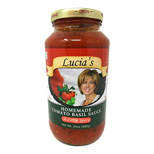 Algopix Similar Product 1 - Lucias Kitchen Spicy Tomato Sauce 24