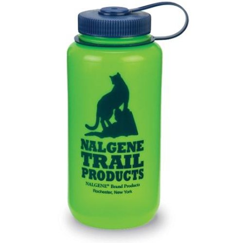Nalgene HDPE Widemouth Loop Top 1 Quart BPA Free Bottle