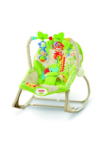 Fisher Price - Hamaca crece conmigo, monitos divertidos (Mattel CBF52)