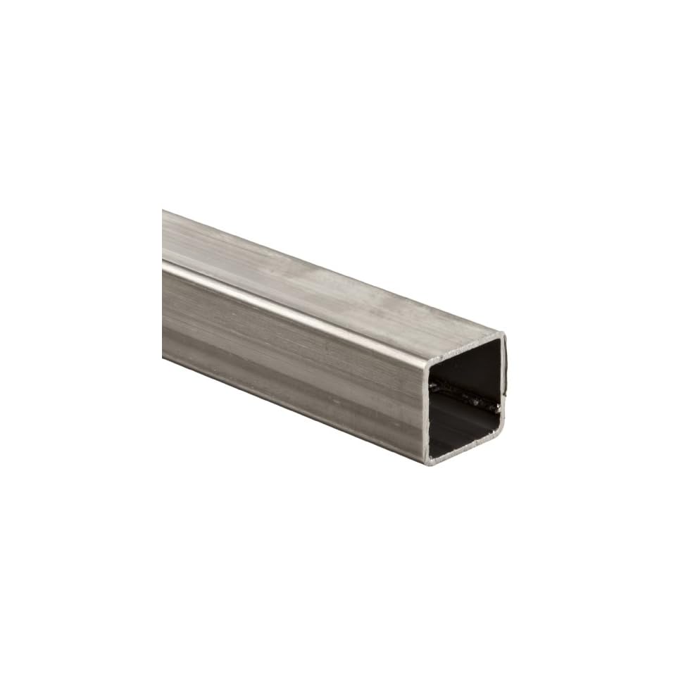 TUBO QUADRATO, ALLUMINIO NATURALE, PERFORATO 23,5, 2,5 MT, FERRAMENTA - Ottimax