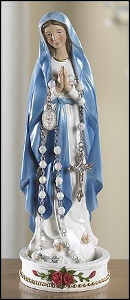 Algopix Similar Product 17 - Catholic  Religious Madonna Rosary