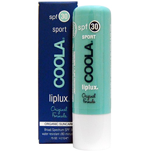 COOLA Organic Suncare Collection, Sport, LipLux, SPF 30, Original Formula, .15 oz (4.2 g)