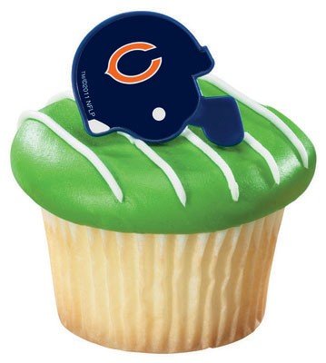 NFL Chicago Bears Cupcake Rings 12 Pack