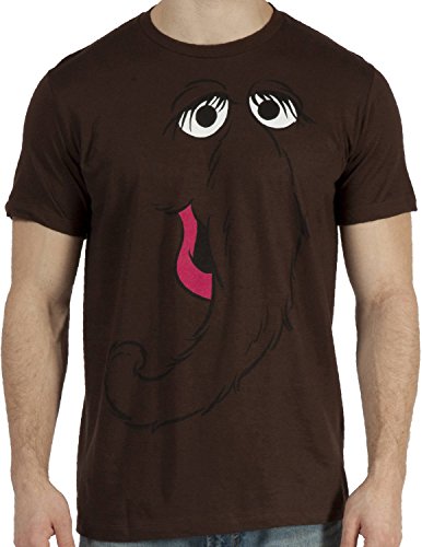 Sesame Street Snuffy Face Adult T-Shirt