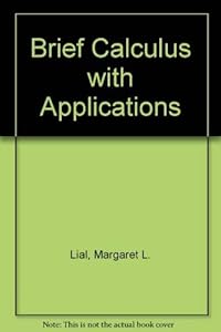 Calculus With Applications