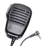 EmBest Rainproof Shoulder Lapel Remote Speaker Mic Compatible For 3.5Mm Yaesu Vertex Vx-1R 2R 3R 5R 150 160 180 210 210A Two Way Radio