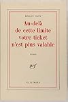 AU-DELA DE CETTE LIMITE VOTRE TICKET N'EST PLUS VALABLE.