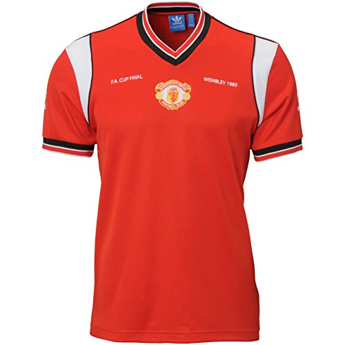 Adidas Mens Originals Manchester United 1985 Home Jersey