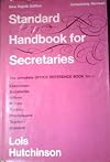 Standard Handbook for Secretaries, 8th Edition;