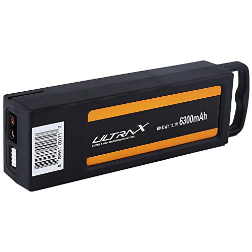 UltraX LiPo Battery Pack 6300mAh 10C 3S 11.1V Replacement Battery for Yuneec Typhoon Q500 Q500+ Q500 4K Typhoon G GoPro RC Quadcopter Multicopter Drone