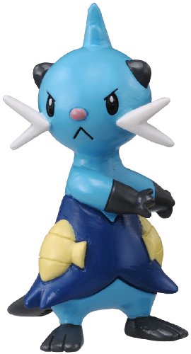 Takaratomy Pokemon Black and White Monster Collection Figure - M-017 - Dewott / Futachimaru