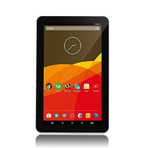iRULU eXpro X1s 10.1 Inch Tablet PC, Android 5.1 Lollipop, Quad Core, 16GB Nand Flash,1024*600 Resolution - Black Front