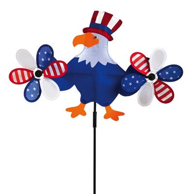 Patriotic Eagle Spinner