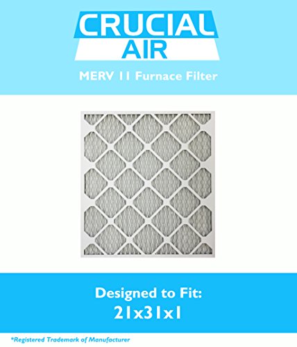 21x23x1 MERV 11 Furnace Filter, Designed & Engineered by Crucial Air