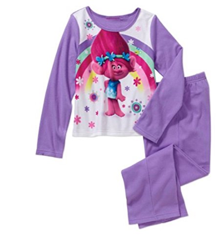 Trolls Toddler Girls Poppy 2pc Fleece Pajamas