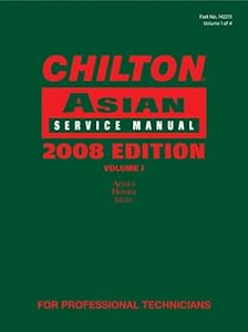 Chilton Asian Service Manual, Vol. 1: Acura, Honda, Isuzu