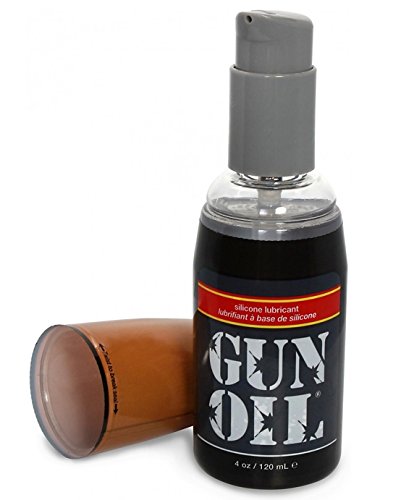 Gun Oil Silicone Based Personal Lubricant [Slick Silicone Formula] Size 4 Oz /120 Ml