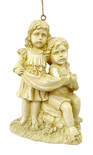 Loving Victorian Boy & Girl Christmas Ornament