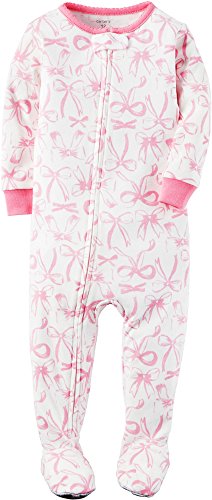 Carter's Ribbon Print Footie (Baby)