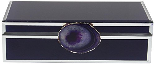 Algopix Similar Product 5 - Benzara Charming Wood Glass Purple