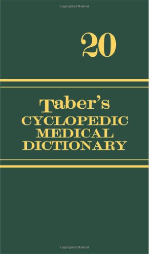 Taber's Cyclopedic Medical Dictionary: 20th Edition by Donald Venes 
			
			
		
		
		
       	 
       		
       			(Editor)