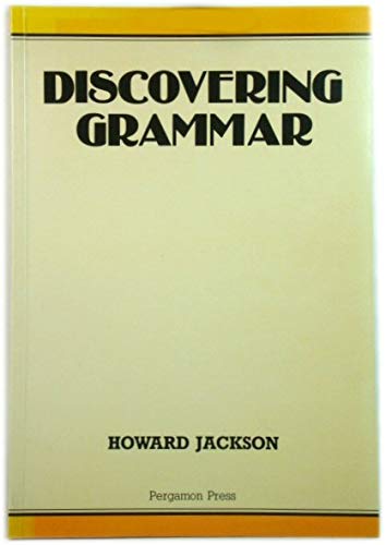 Discovering Grammar (Language Teaching Methodology Series) by Howard Jackson