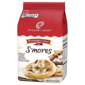 Pepperidge Farm New! Dessert Shop S'mores Soft Dessert Cookies 8.6 oz. (S'mores)